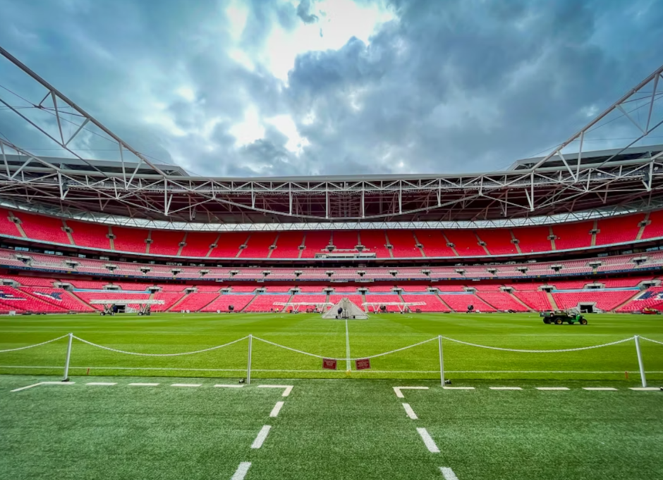 Wembley football stadium